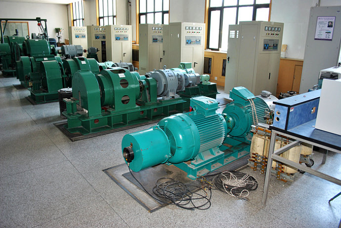 祁连某热电厂使用我厂的YKK高压电机提供动力
